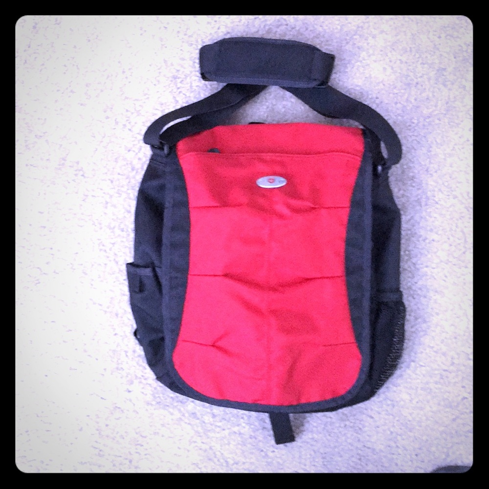 Sporty Red and Black Victorinox Travel Bag